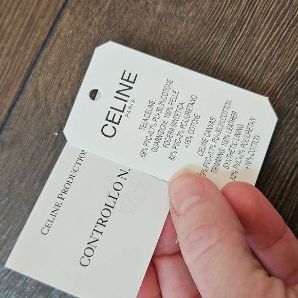 🔥 NWT Authentic CELINE Macadam Blason Vinyl Leather 6 Hooks Key Case - Picture 14 of 15